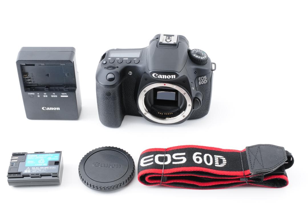 [美品] キャノン Canon EOS 60D ボディ ショット数 6785回