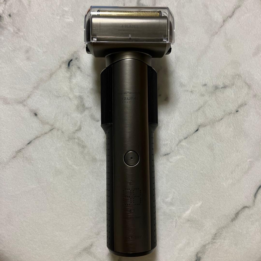 マクセルイズミ　シェーバー　充電式　6枚刃　往復式　IZF-E863R シルバー
