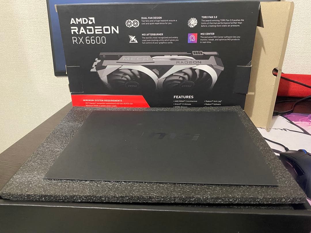 MSI Radeon RX 6600 グラフィックボード