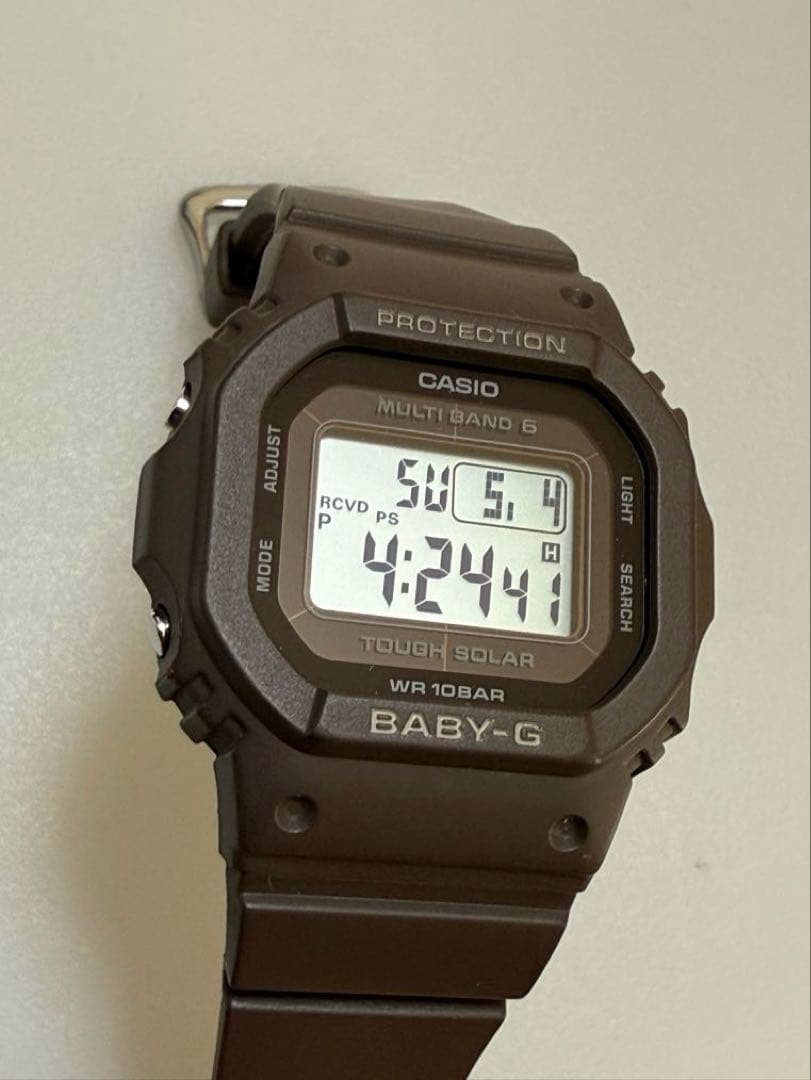 CASIO Baby-G BGD-5650 電波ソーラー　美品　ブラウン