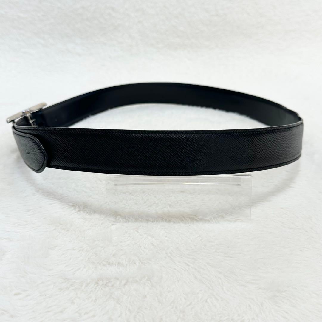 Cartier カルティエ タンクバックル ベルト シルバー ブラック レザー