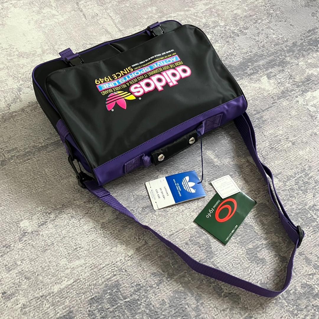 【90S】adidas shoulder bag Y2K dead stock
