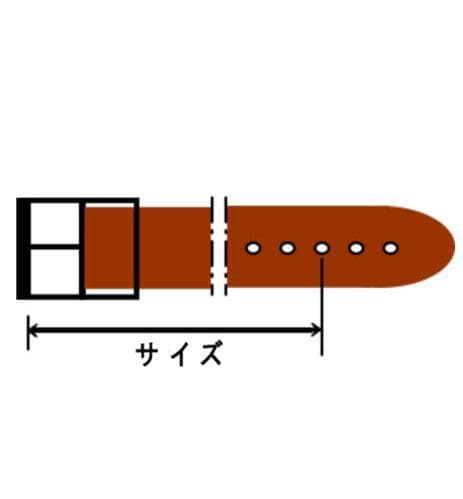 6ミリ厚ヌメ革ベルトG2バックル 極厚ベルト