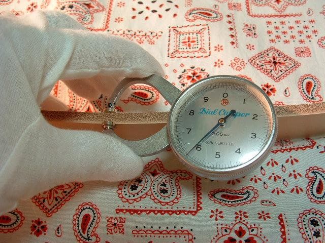 6ミリ厚ヌメ革ベルトG2バックル 極厚ベルト