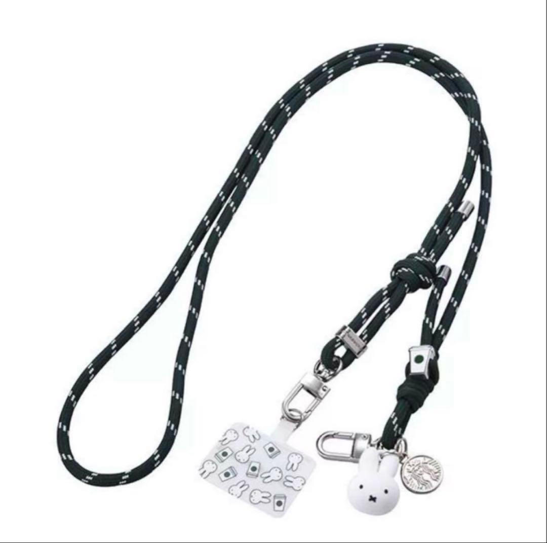 台湾スターバックス 2025ミッフィー miffyコラボ スマホ肩掛けストラップ