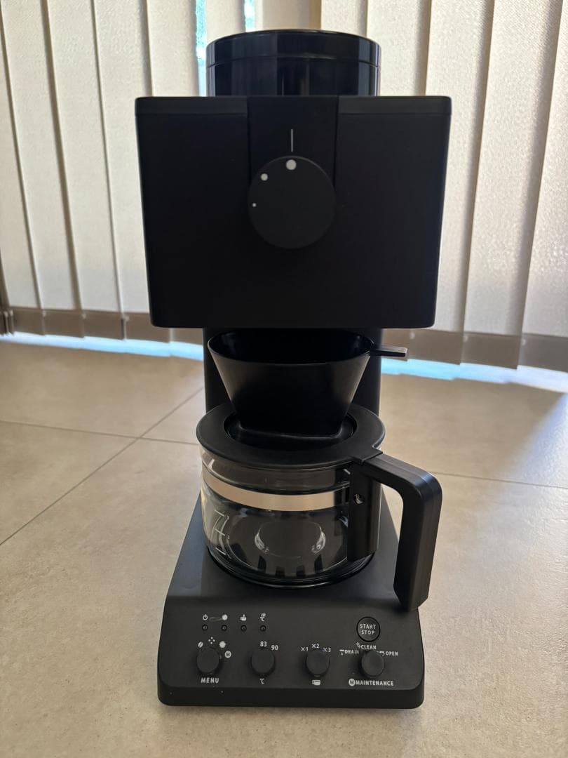 【美品】TWINBIRD コーヒーメーカー CM-D457　ツインバード