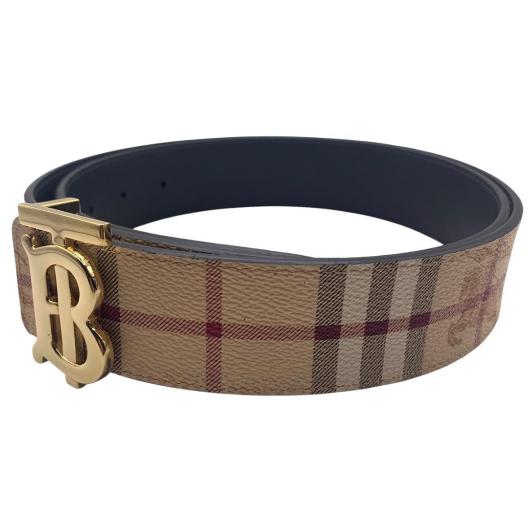 【穴あけパンチ】Burberry　バーバリー　　リバーシブル　96-106ｃｍ