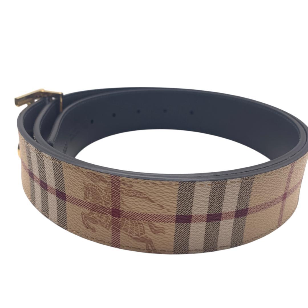 【穴あけパンチ】Burberry　バーバリー　　リバーシブル　96-106ｃｍ