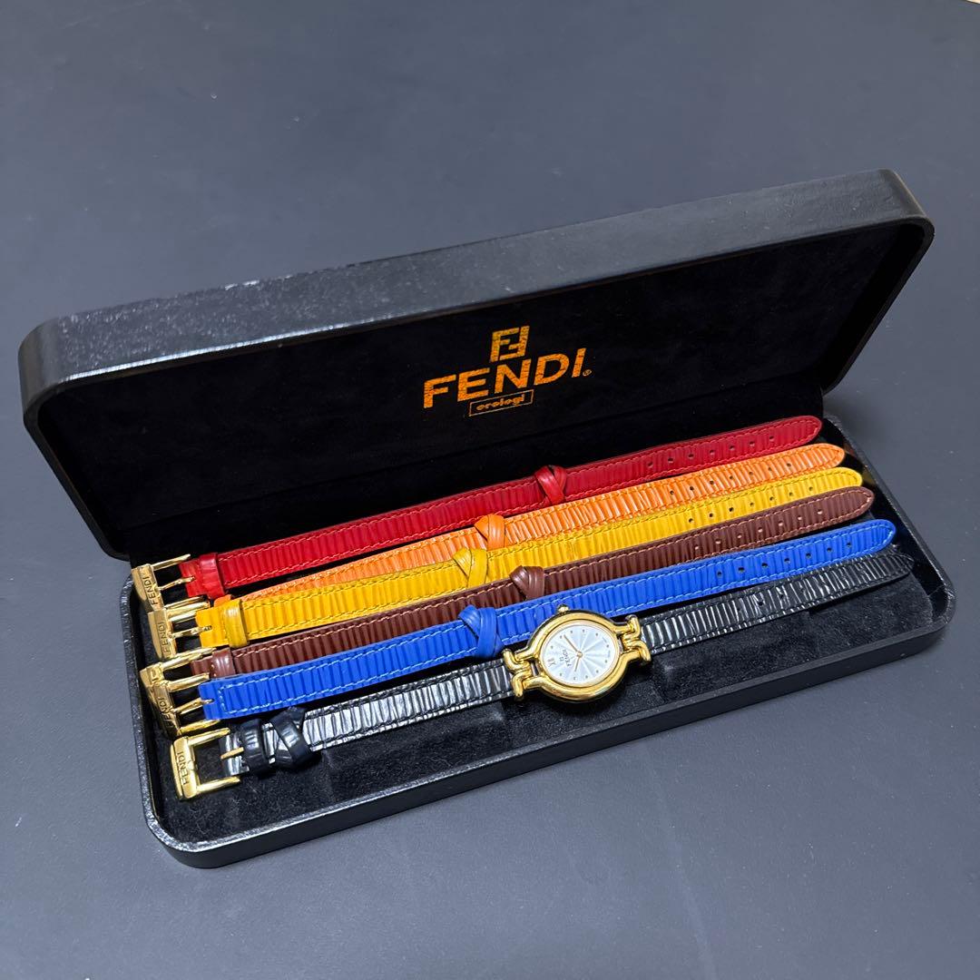 FENDI 640L チェンジベルト カメレオン 6本セット