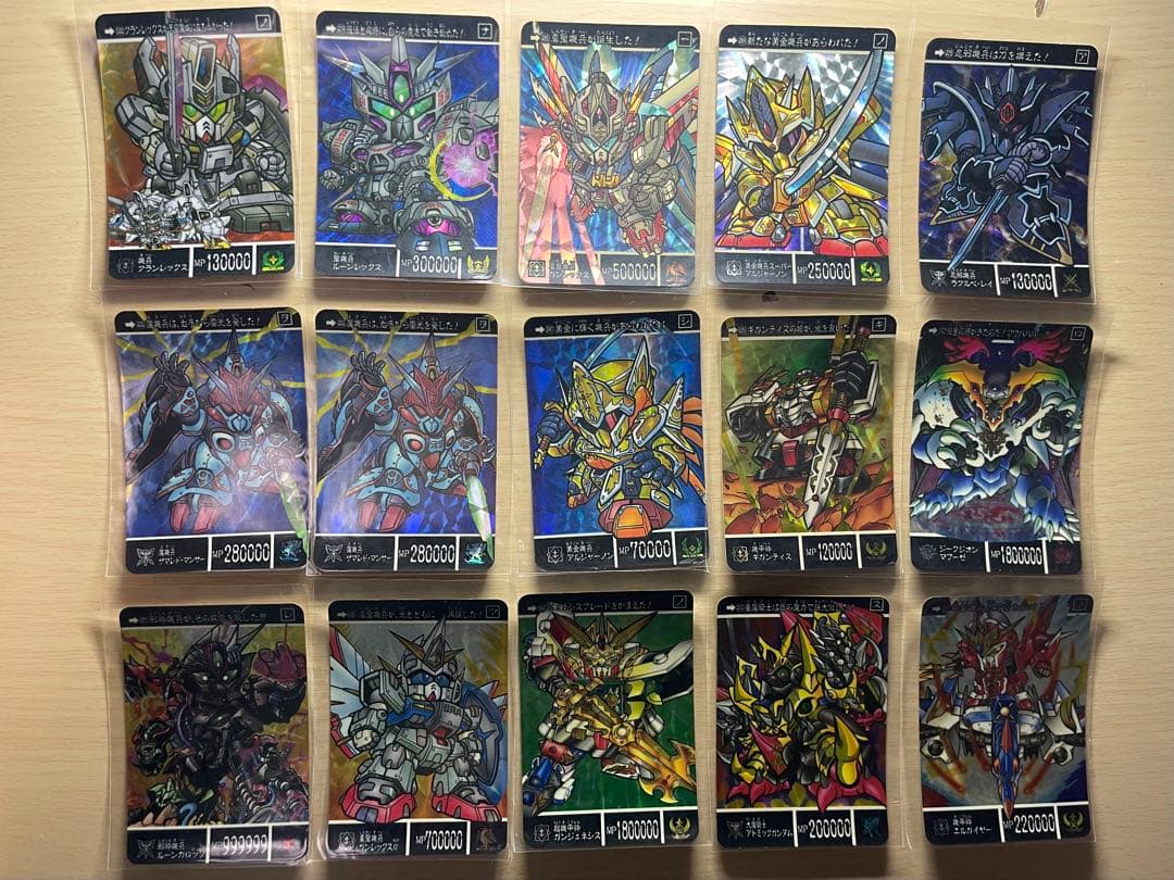 キラカード　SDガンダム外伝　カードダス　セット売り