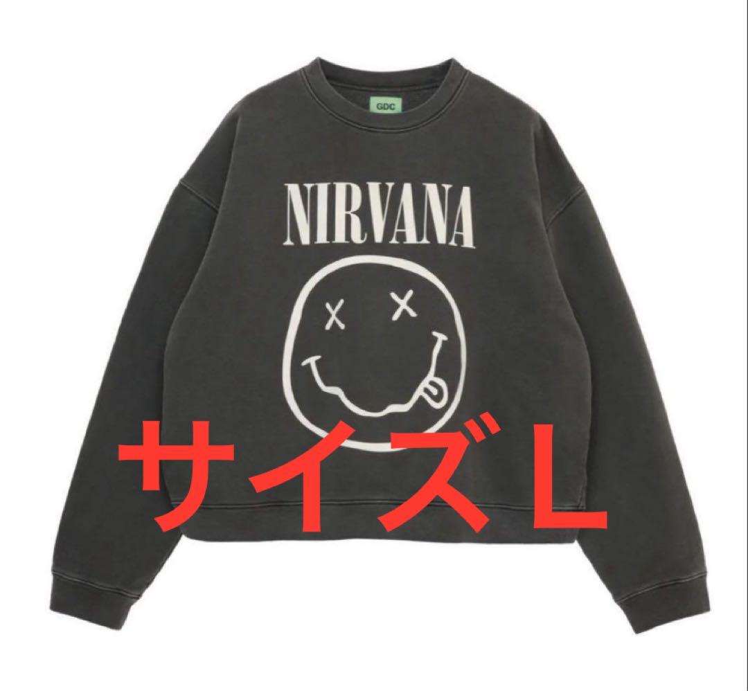 NIRVANA × GDC Collabo Crew Sweat キムタク
