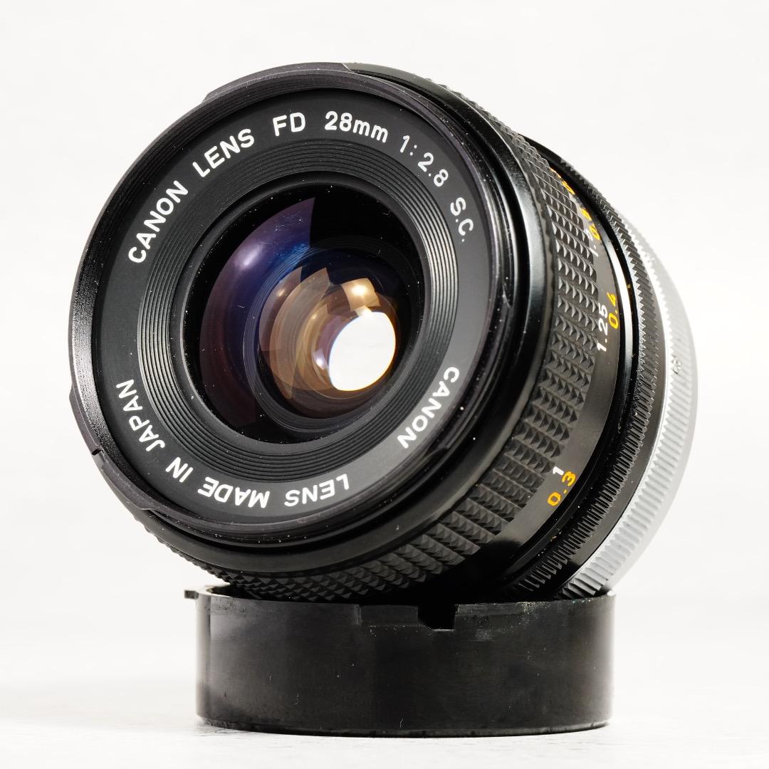 【極美品】動作◎ キャノン FD 28mm F2.8 S.C 134