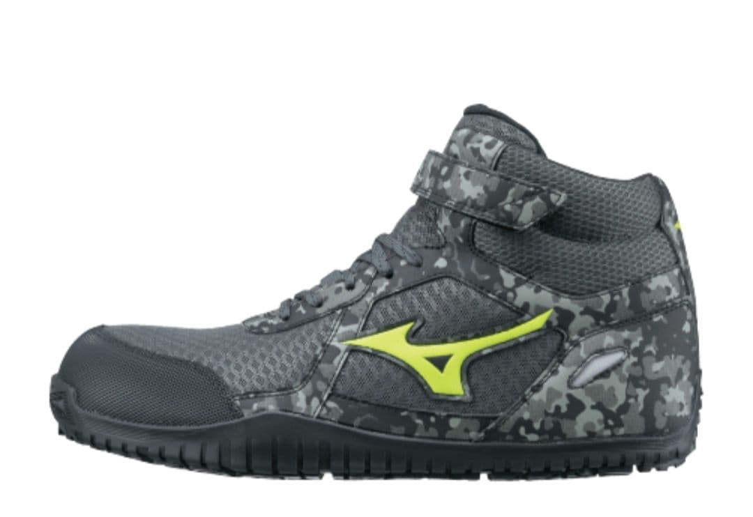 たかし❗【未使用に近い】ミズノ安全靴25.5 ハイカット 限定カラーモデル