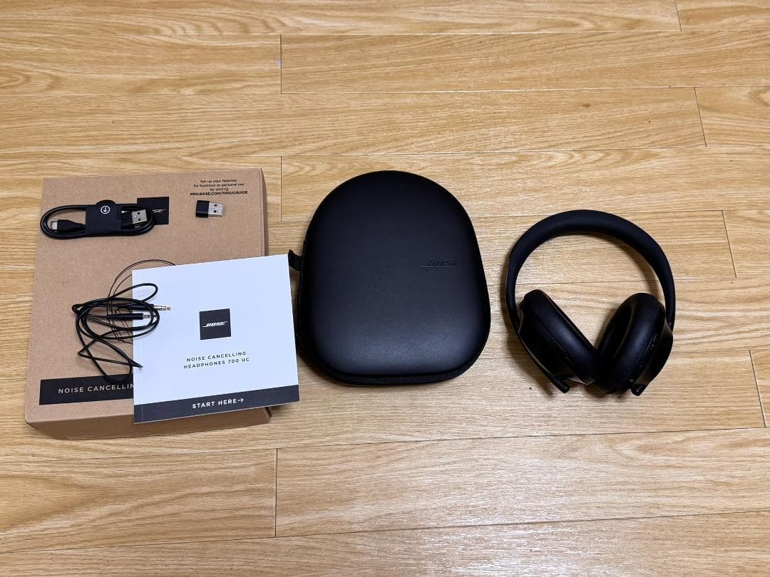 Bose NC700 ワイヤレスヘッドホン ブラック ケース付き