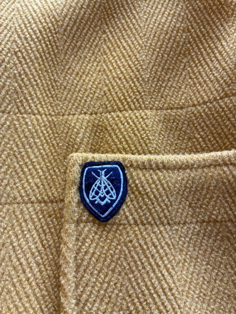 オーシバル　マスタード フード付きダッフルコート