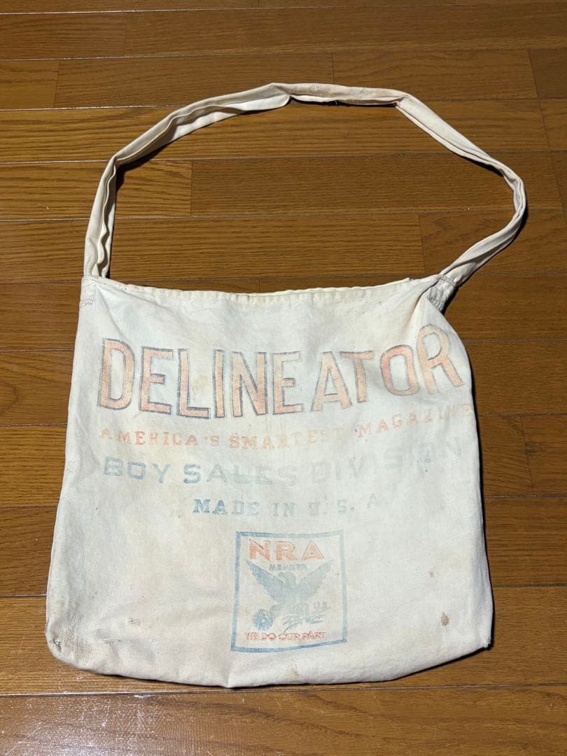 30~ 40s マガジンバッグ ヴィンテージ ニュースペーパーバッグ