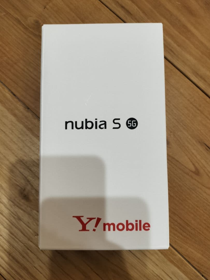 nubia S 5G ブラック A403ZT　新品未使用品