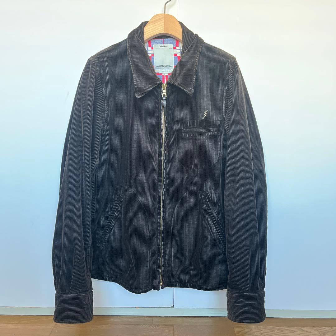 visvim☆コーデュロイ☆black☆size2☆ヴィズヴィム