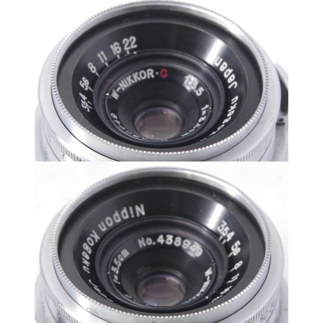 Nikon W-NIKKOR C 3.5cm F3.5 Sマウント
