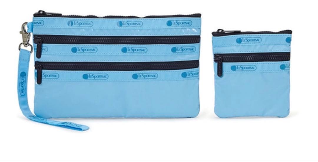 LeSportsac ひとりっぷ　ZIP POUCH SET3 レスポ　ヒョウガ