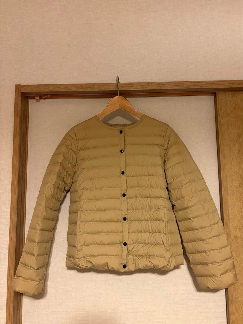 トラディショナルウェザーウェア ベージュダウンジャケット 34