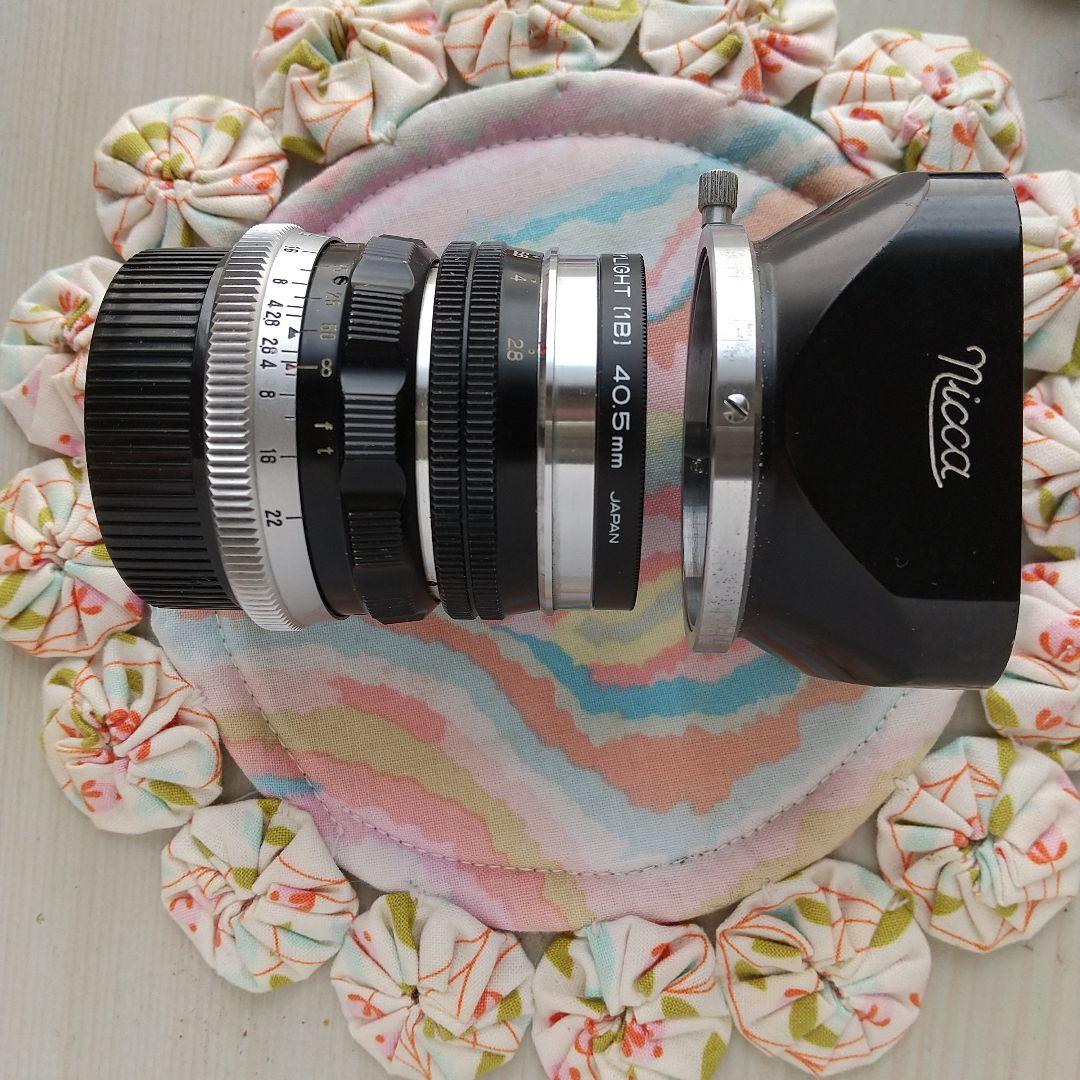NICCA-L 50mmF2.8 後期型 フィルター径40.5mm