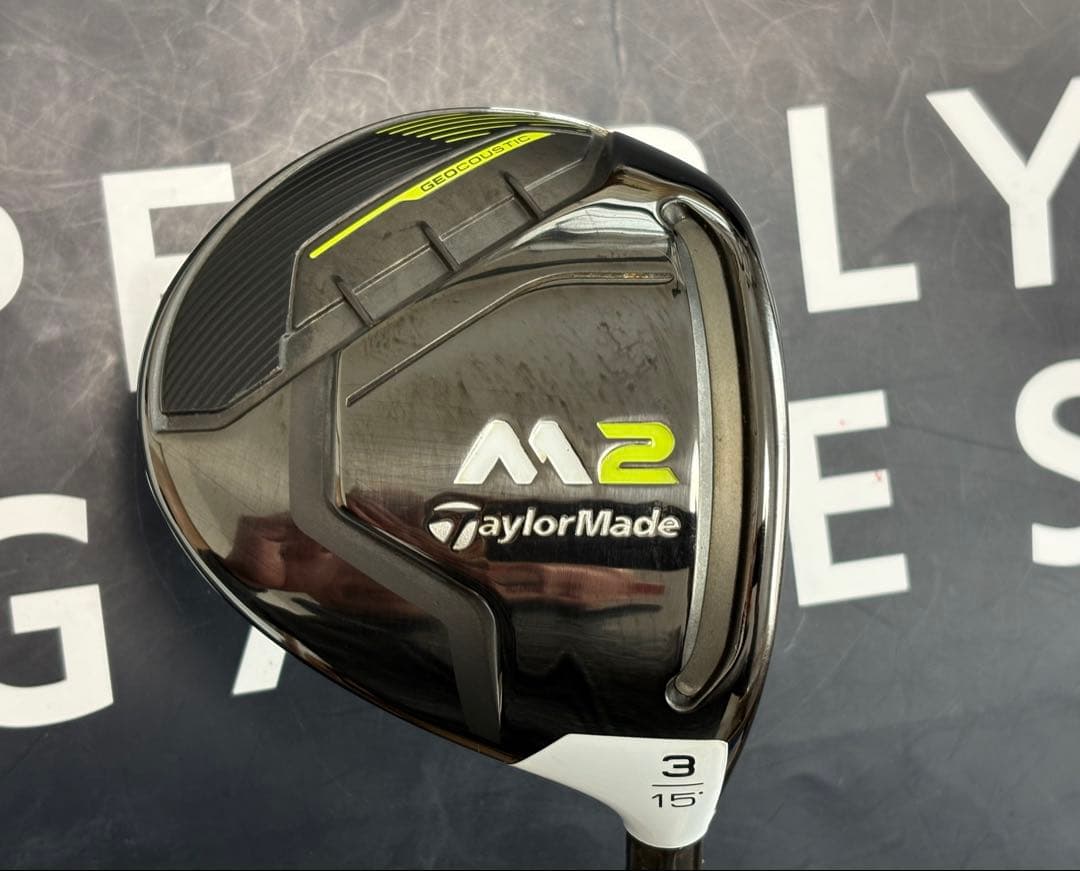 名機 TaylorMade M2 3W ヘッドカバー付き