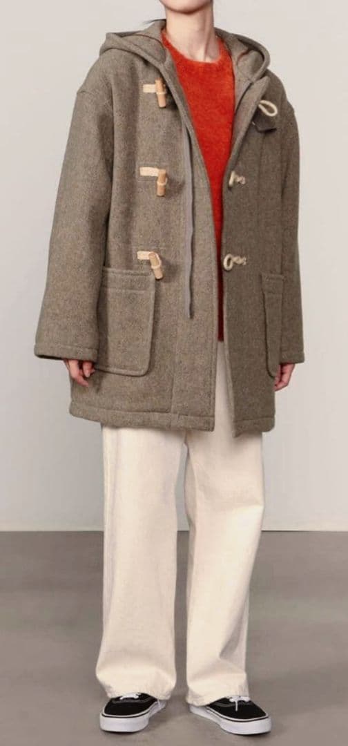 限定お値下げ☆DANTON ウールライトパイル ダッフルコート 48,400円