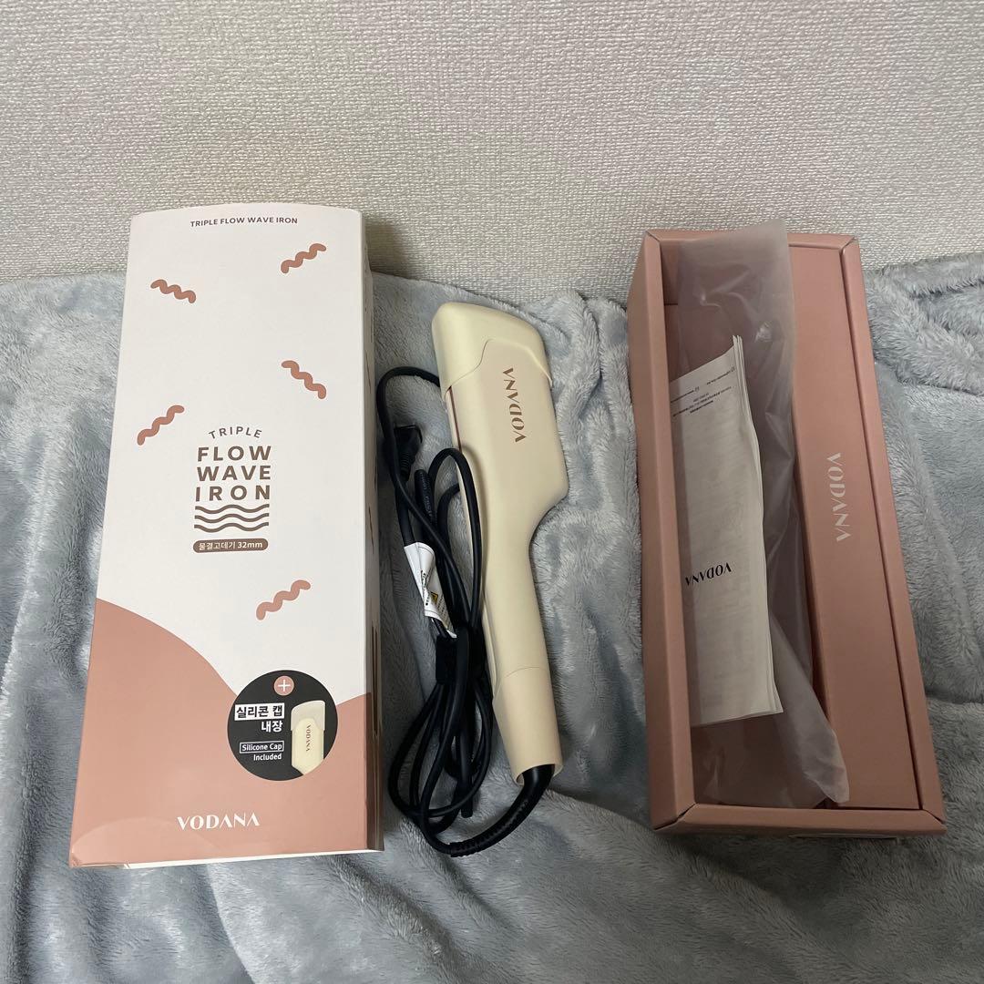 VODANA トリプルフローヘアアイロン 32mm