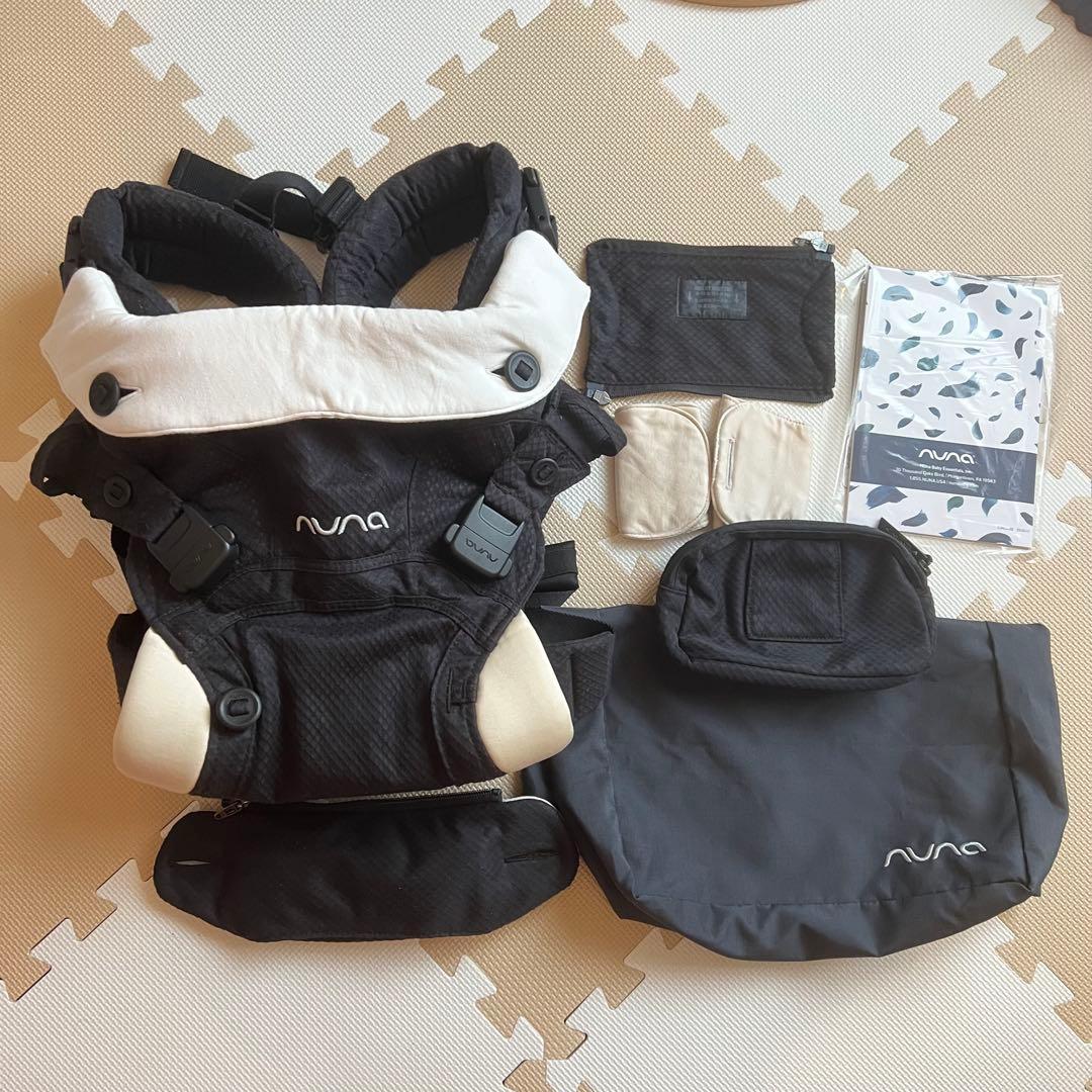 ヌナ カドルクリック（抱っこ紐）キャビア nuna cudlclik