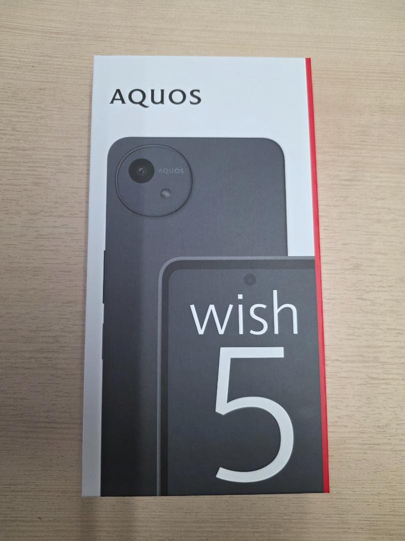 ✨新品未使用品未開封✨AQUOS wish 5 本体✨