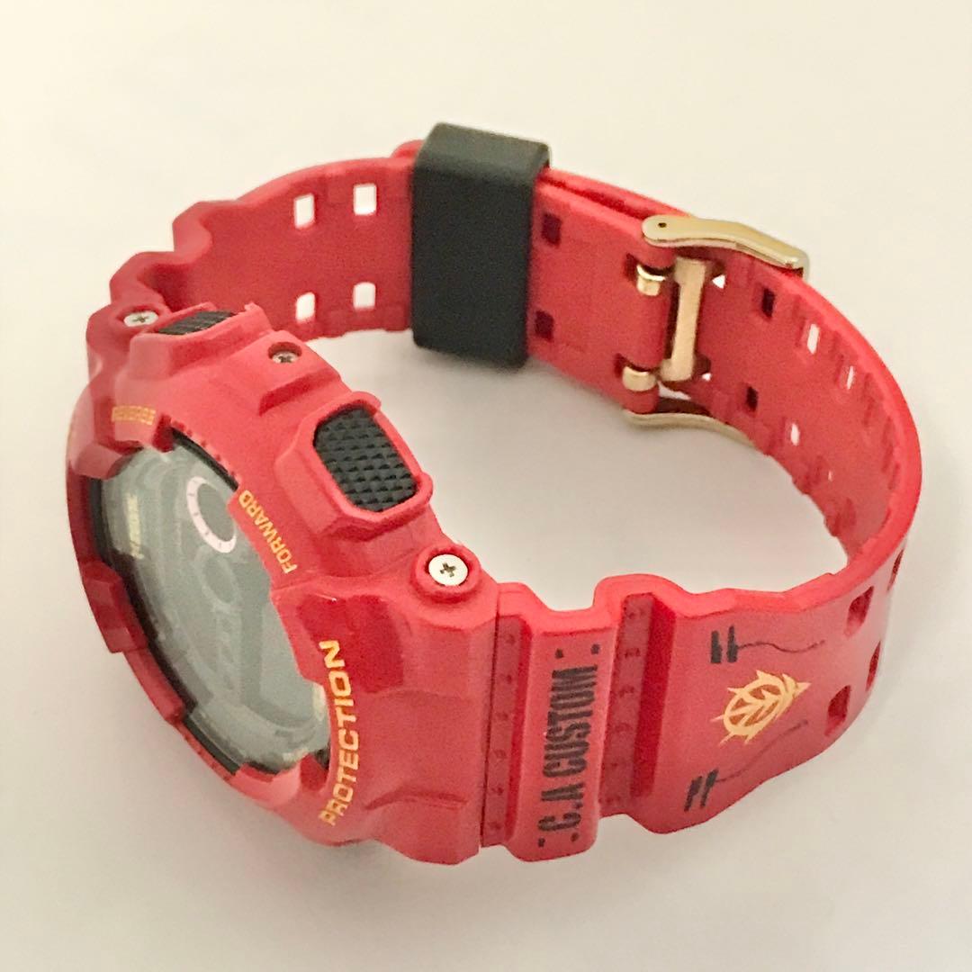 カシオ 腕時計 G-SHOCK 機動戦士ガンダム シャア専用カスタム S3257