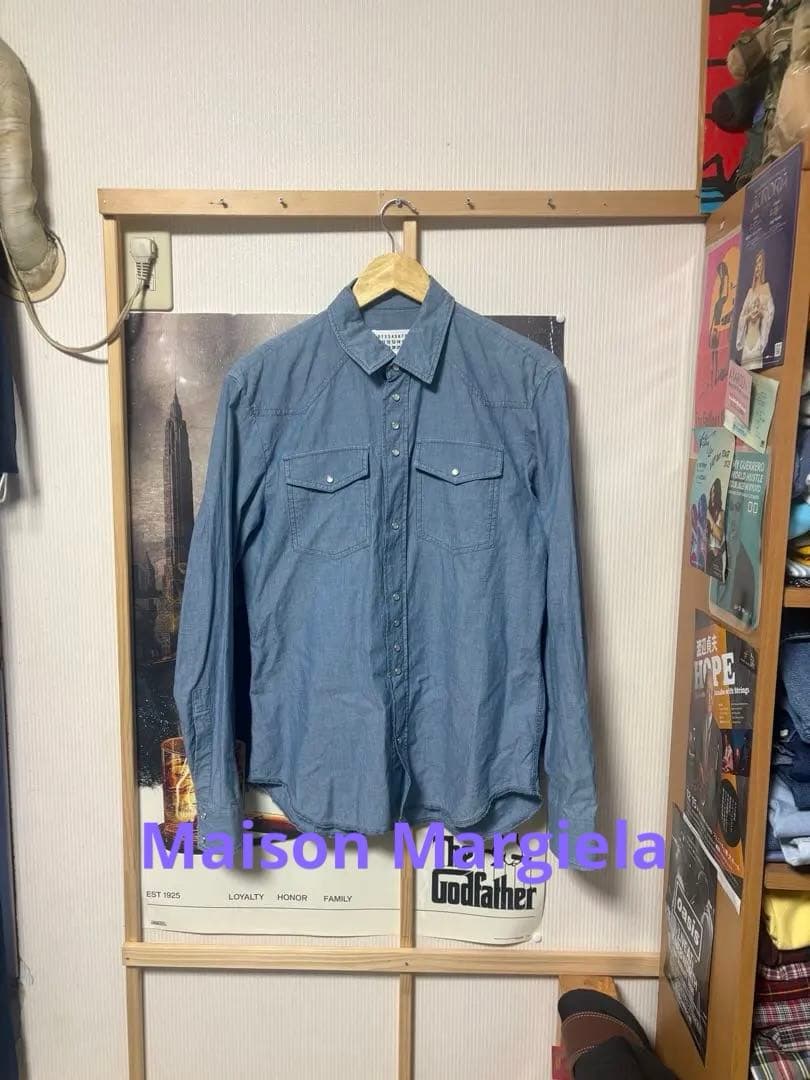 マルジェラ デニムシャツ