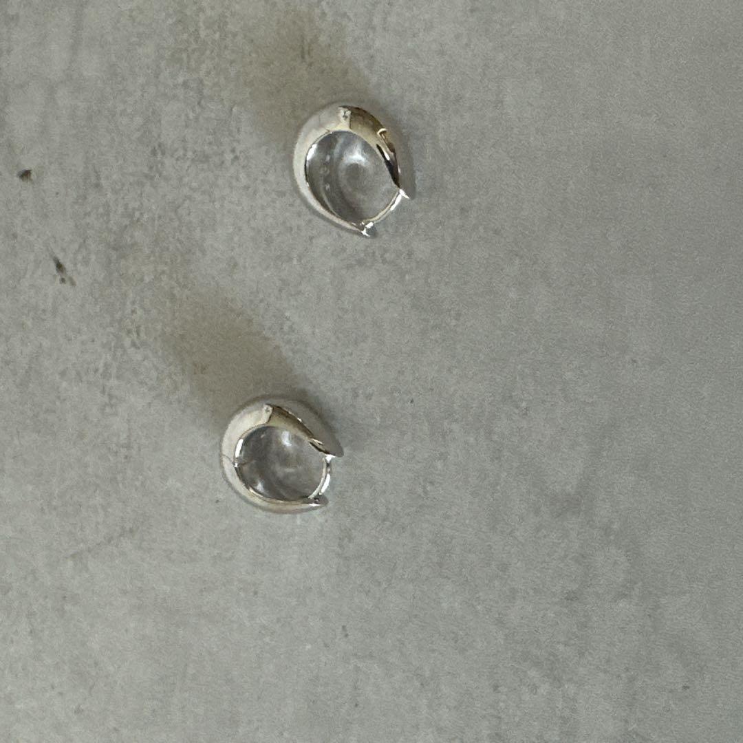 Tom Wood トムウッド Ice Hoop Small ピアス シルバー