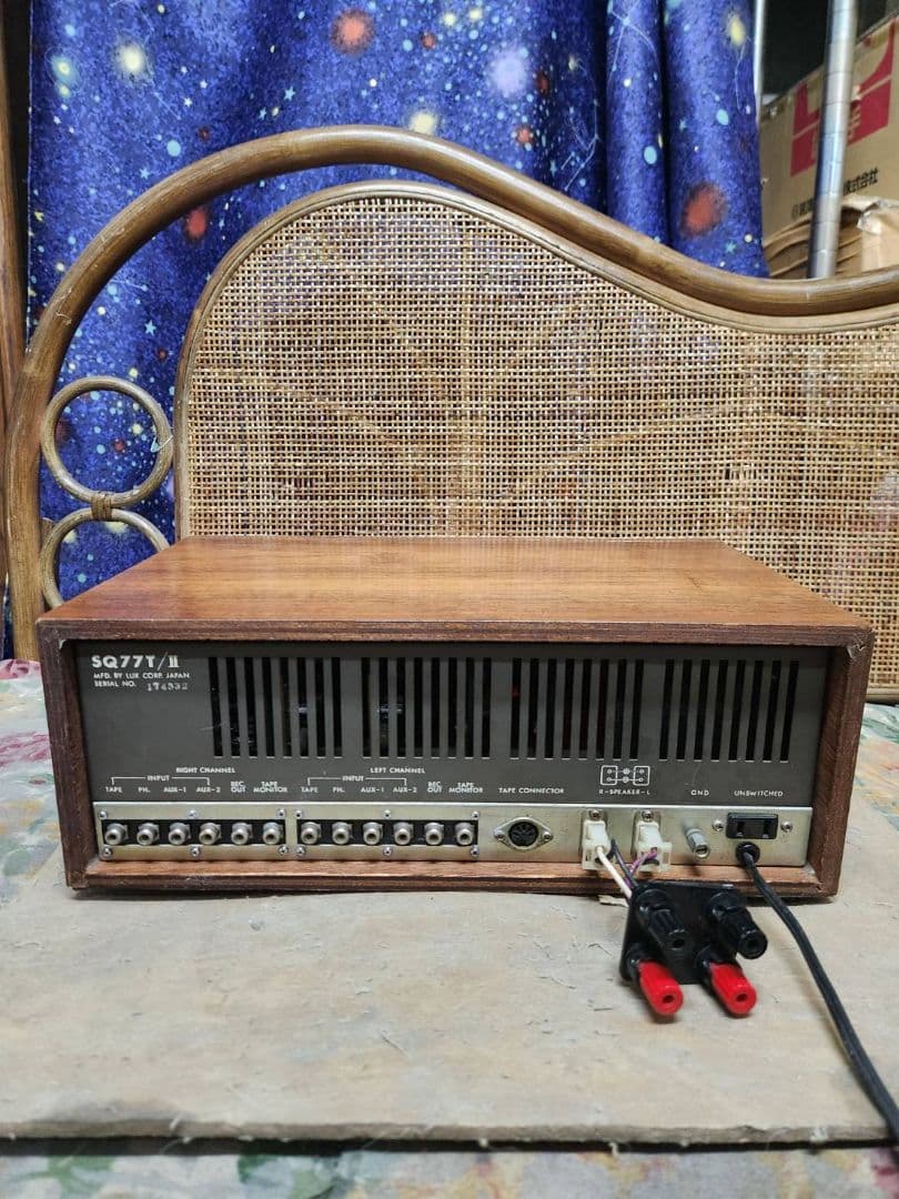 LUXMANの歴史！ フルレストア完動超美品プリメインアンプ SQ-77T/Ⅱ