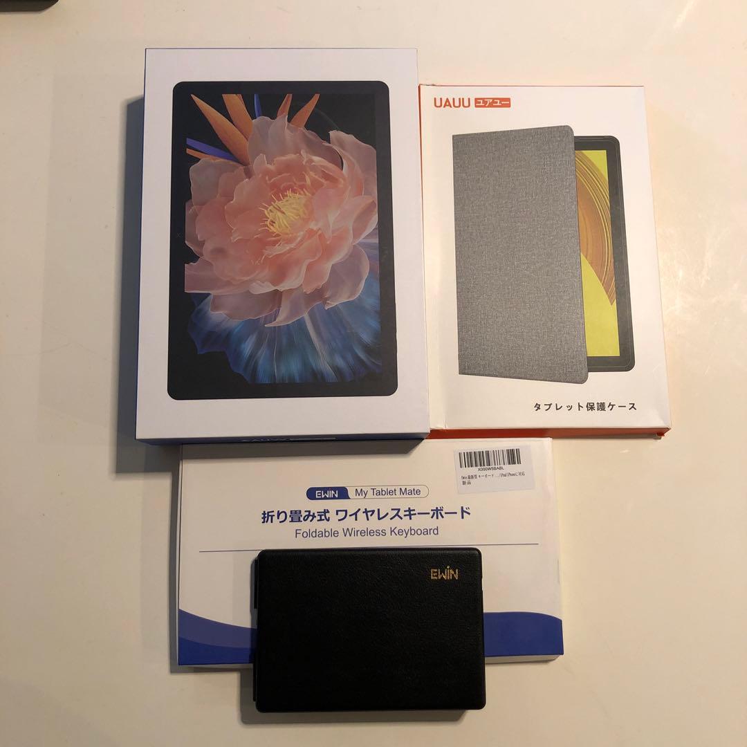 AAUWT60Pro10インチタブレット本体、保護ケース、折り畳み式キーボード付