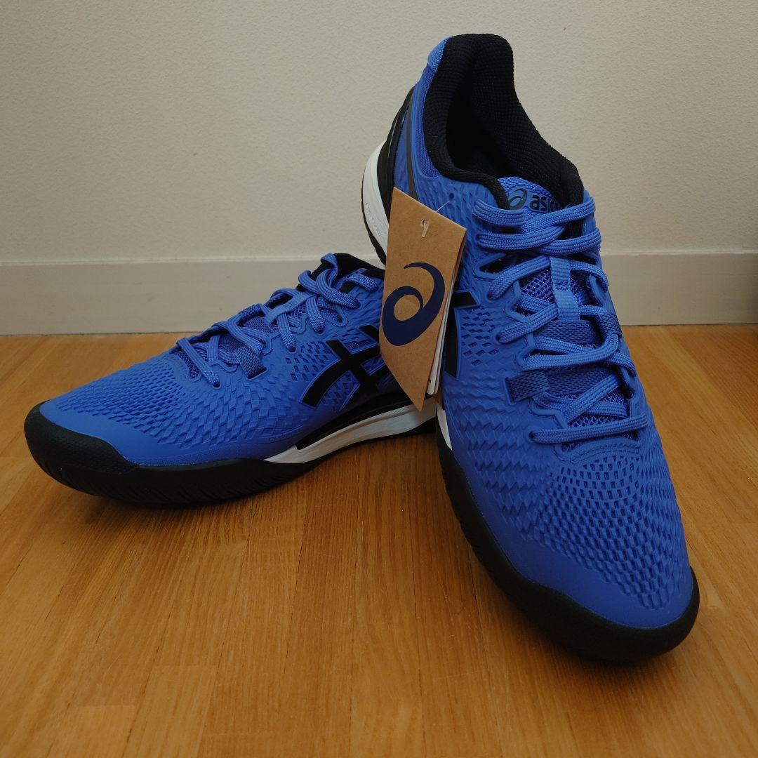 新品タグ付きASICS GEL-RESOLUTION 9 テニスシューズ