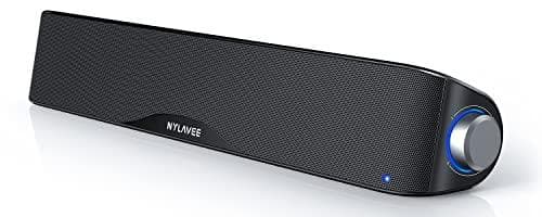 Nylavee PCスピーカー サウンドバー Bluetooth & AUX接m