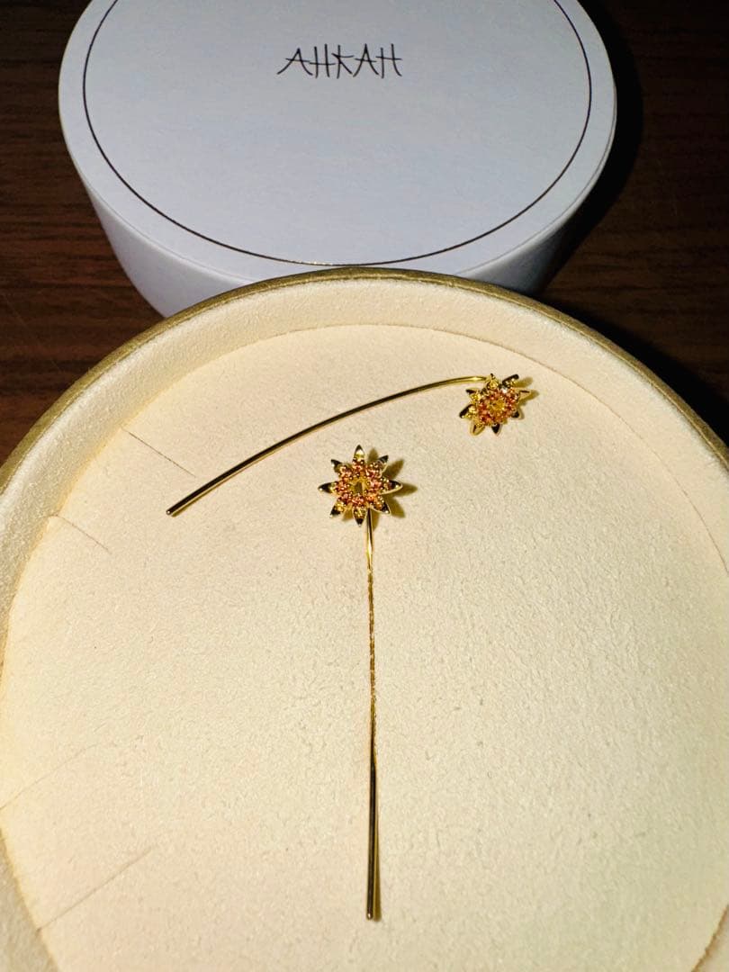 さくら様宛　AHKAH アーカー プチソレイユピアス(片耳用) 2個セット