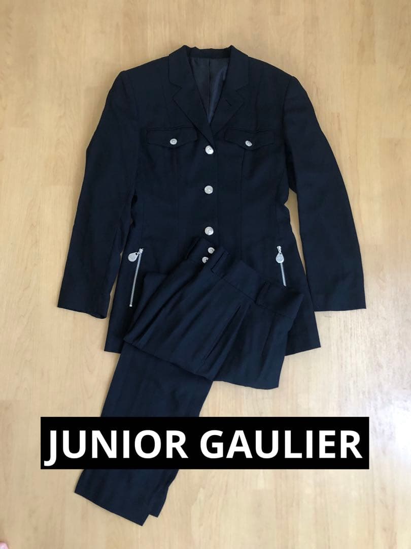 ジュニア ゴルチエ JUNIOR GAULIER セットアップ スーツ 上下　黒
