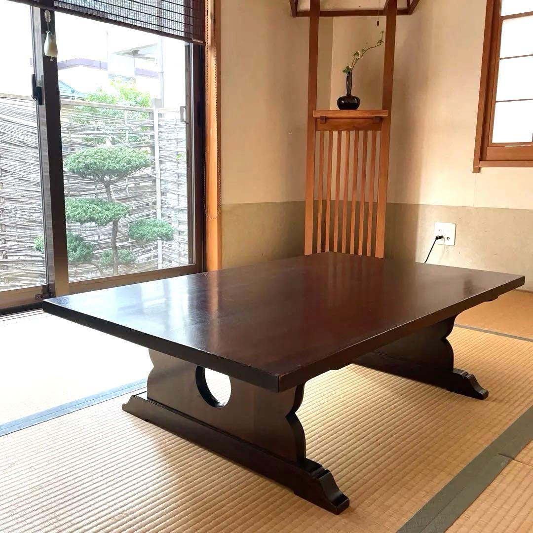 松本民芸家具 折り畳み 座卓 ローテーブル 106×66×30 直接引き渡し可