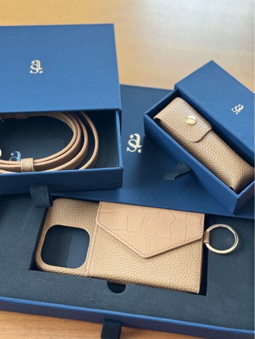 大野詩織さんiPhone 15proケース3点セット