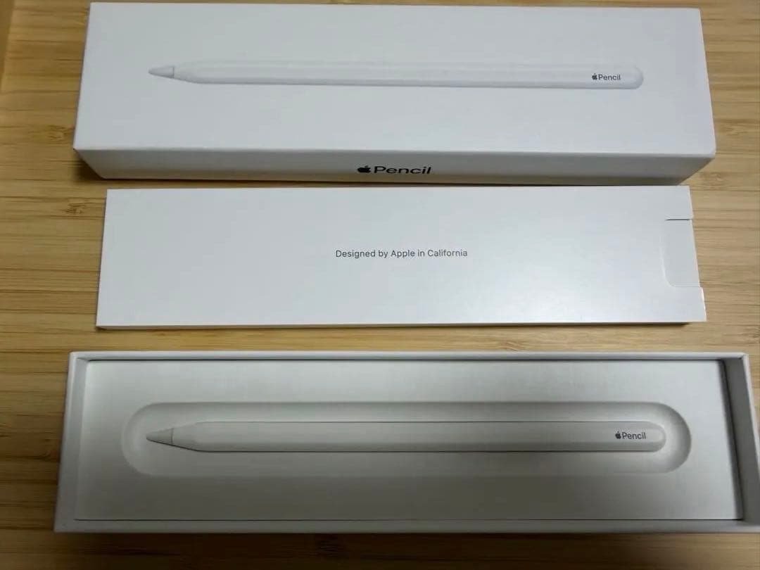 美品 Apple Pencil 第2世代 純正 アップルペンシル 箱あり