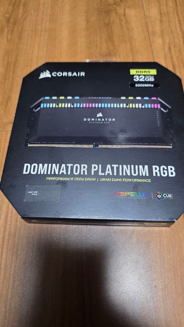 corsair Dominator Platinum RGB 16gb×2