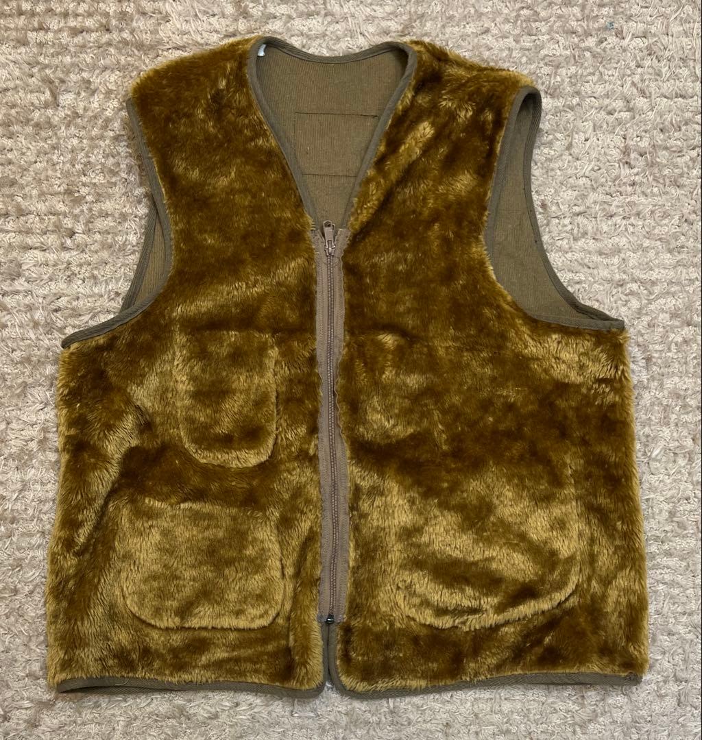 サニーサイドアップ ✕ バブアー リメイク ボア ライナーベスト