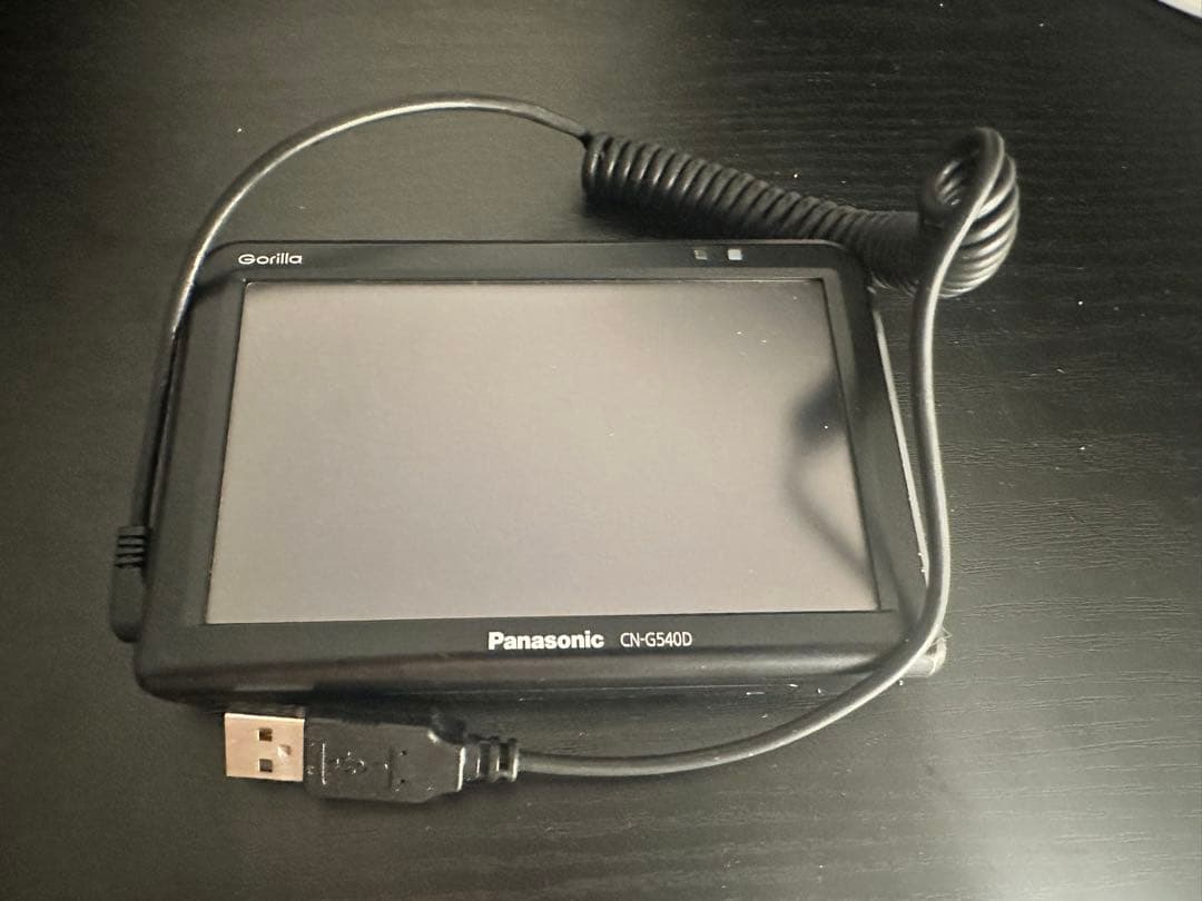 二回のみ使用！パナソニック5インチ ポータブルナビゴリラCN-G540D