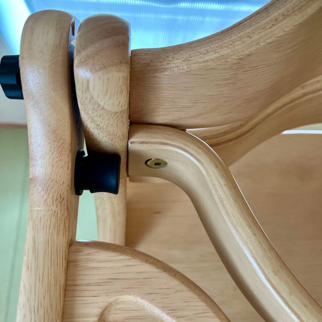 大和屋sukusuku 木製ハイチェア すくすくチェアGLテーブル&ガード付き