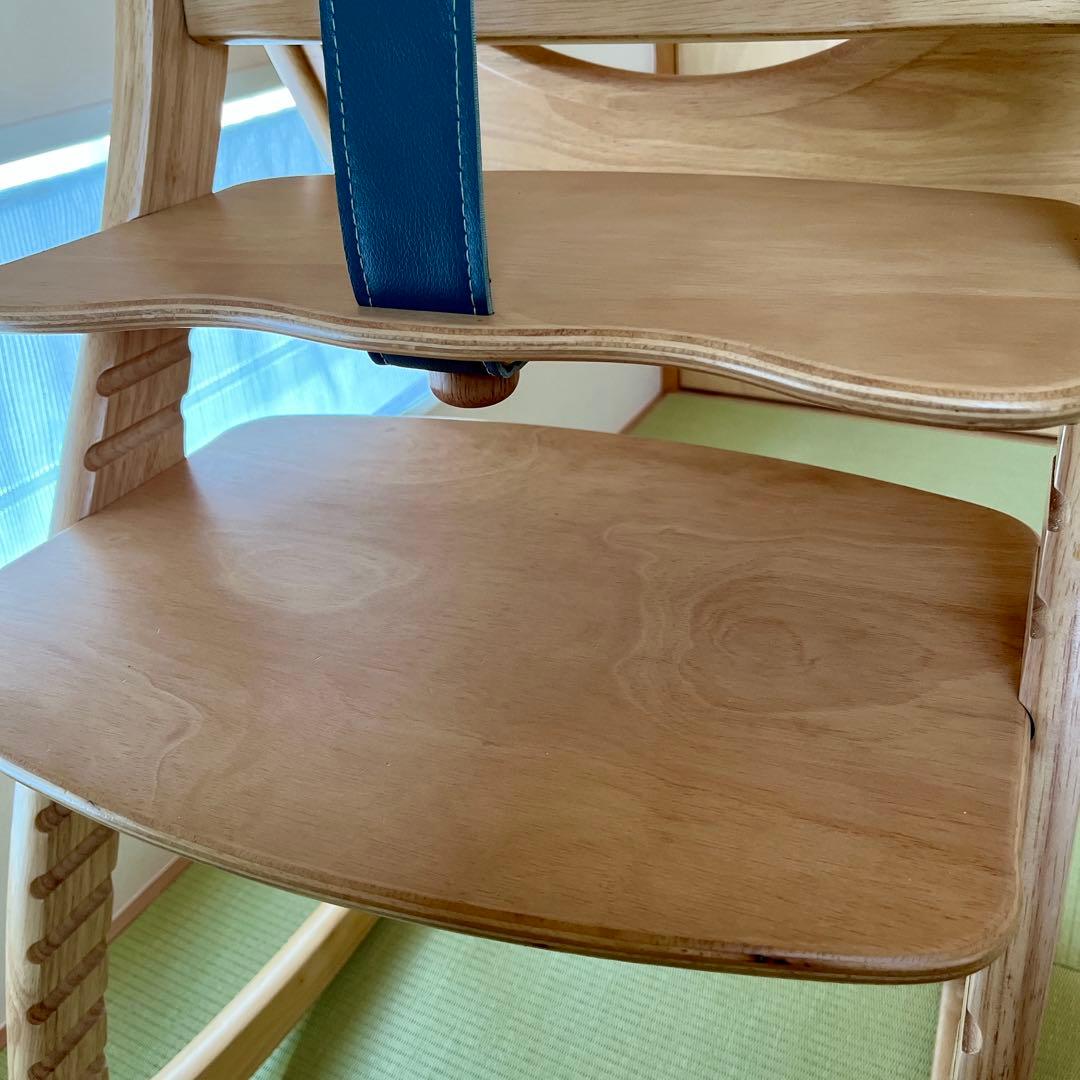 大和屋sukusuku 木製ハイチェア すくすくチェアGLテーブル&ガード付き