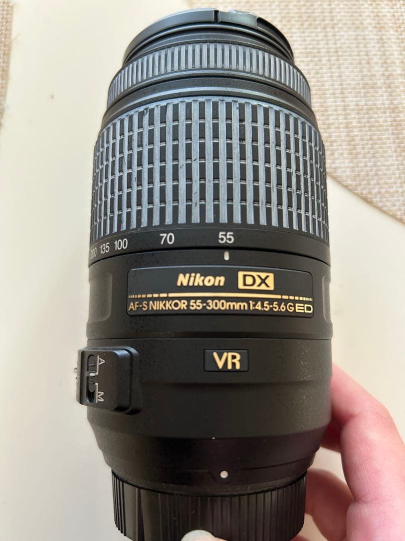 Nikon AF-S NIKKOR 55-300mm VR ズームレンズ
