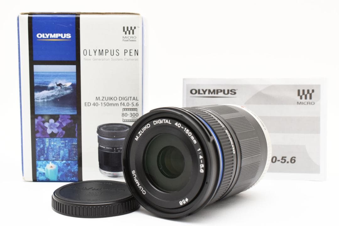 オリンパス M.zuiko レンズ 40-150mm f4-5.6 ブラック